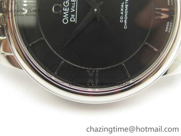 0402 De Ville SS RXW 1:1 Best Edition Black Dial on SS Bracelet A2892 (Free Leather Strap) Sporty 8017